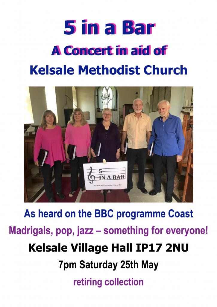 240525 5 in a Bar Kelsale Poster 24