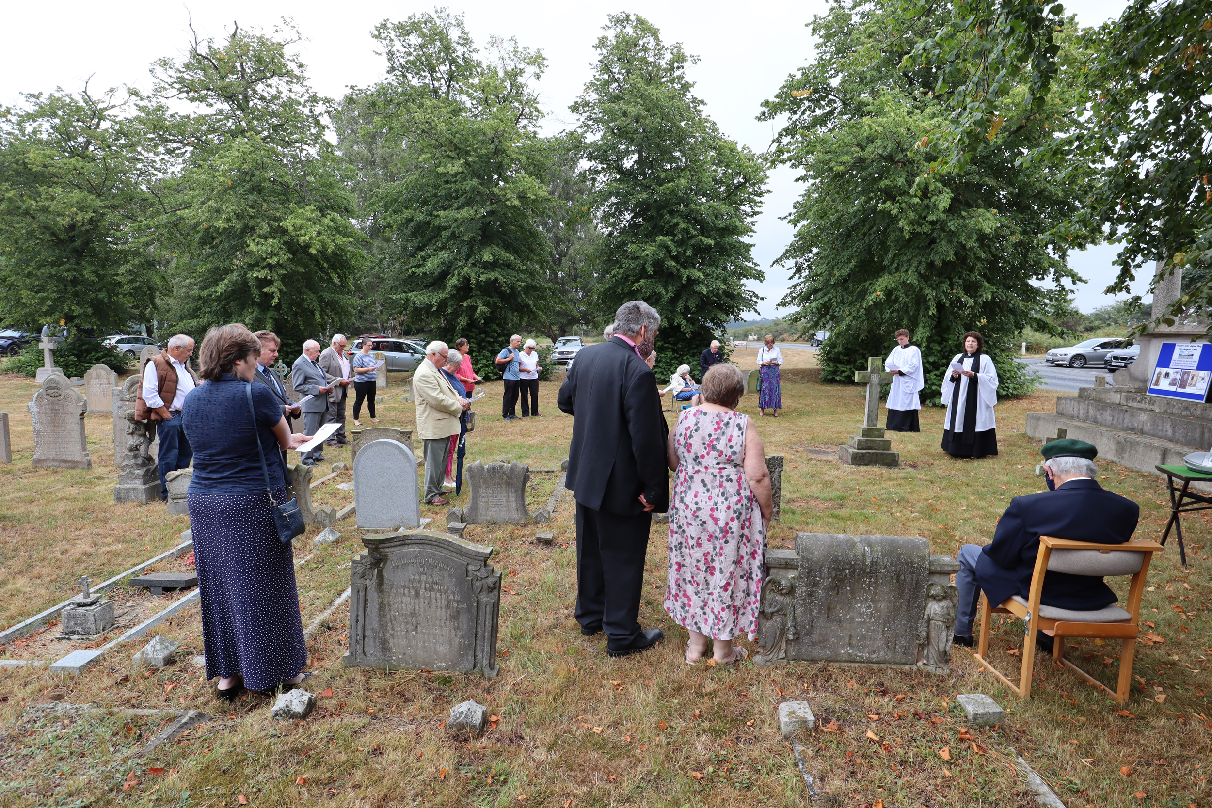 VJ Day Service of Remembrance at Snape