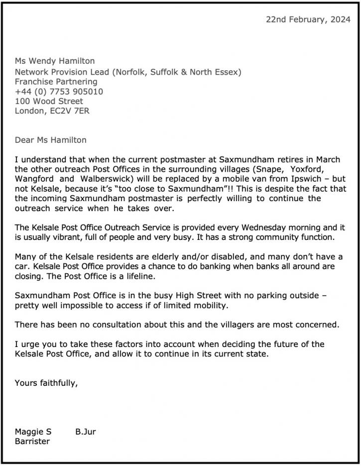 240306 p3of10 Kelsale Post Office closures email thread