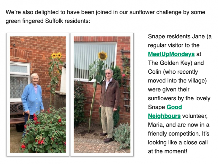 SGNS Sunflower Challenge 2021