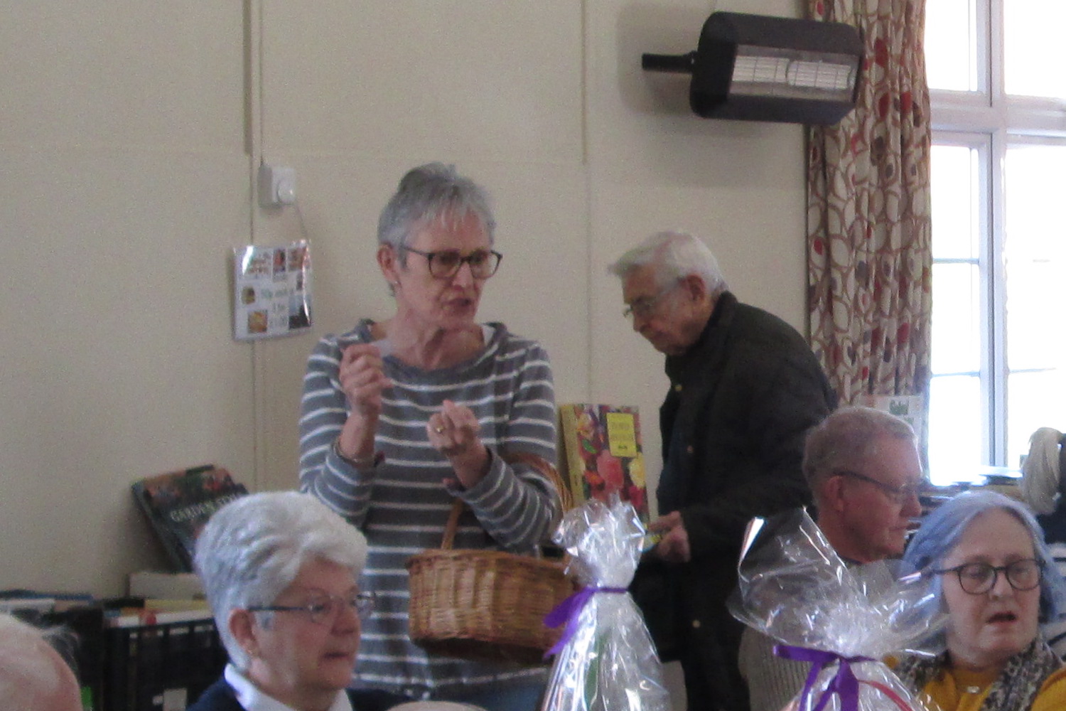 Village Hall: Caroline stands down ...