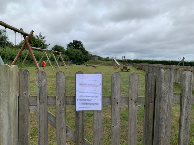 Playground reopens ...