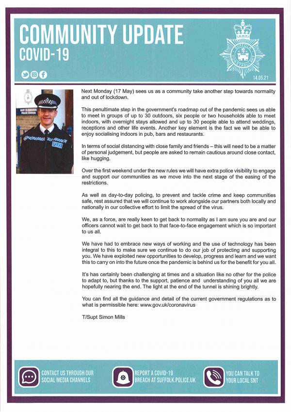 CommunityUpdate Suffolk 140521