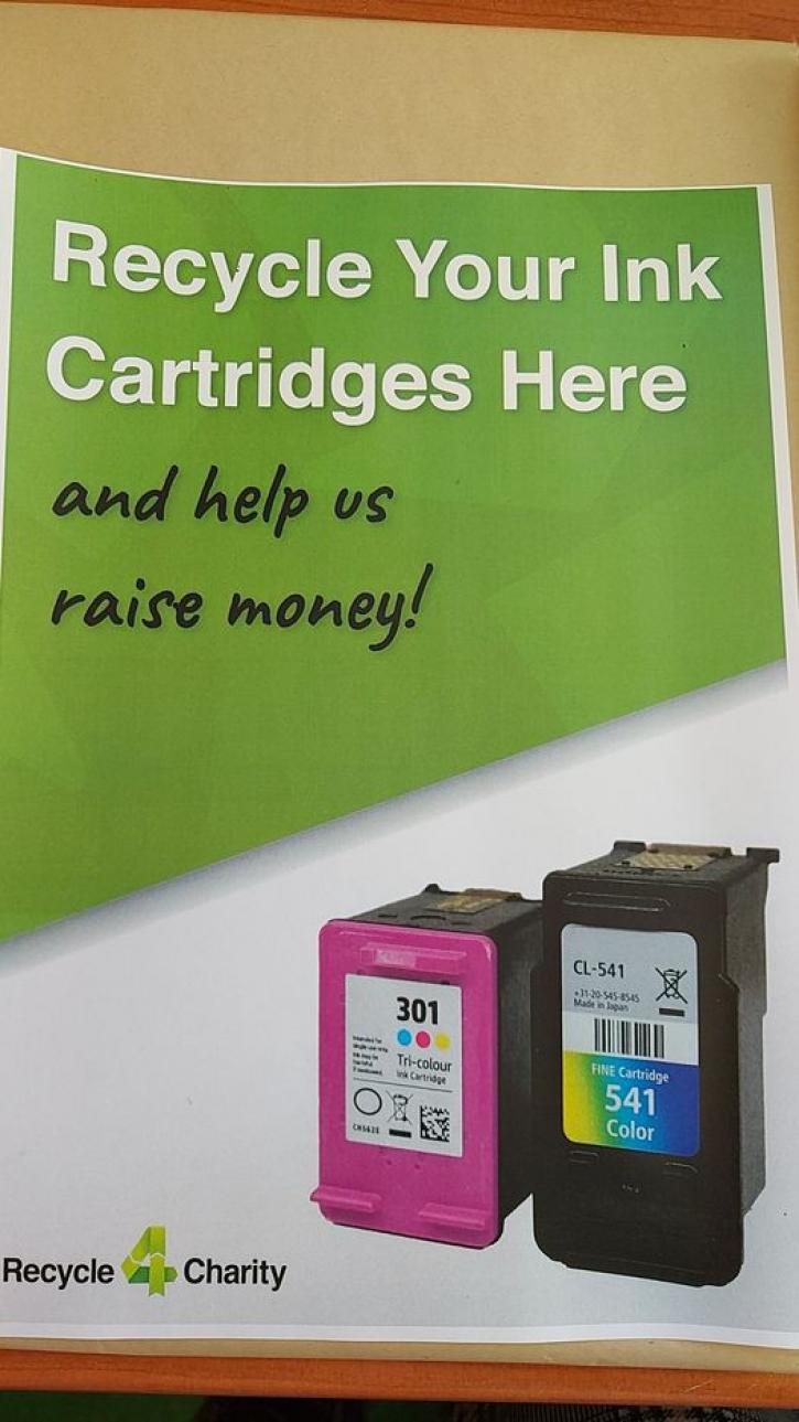 recycle your ink cartridges icon