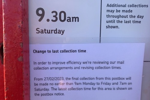 Change to last post collection time