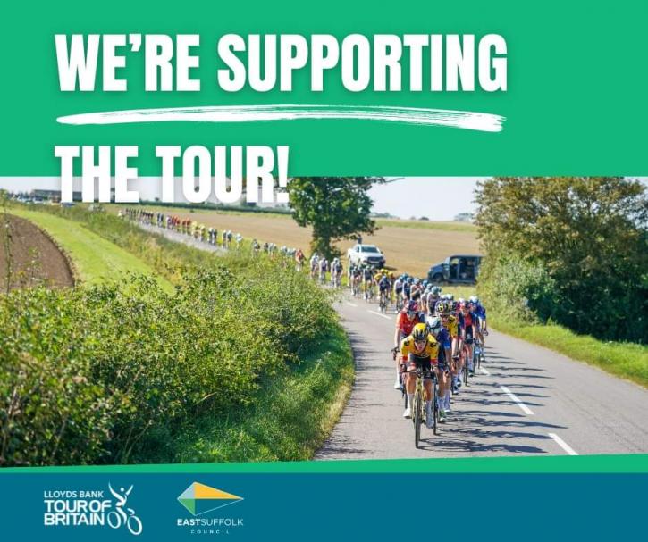 Were supporting the Tour of Britain LloydsESC
