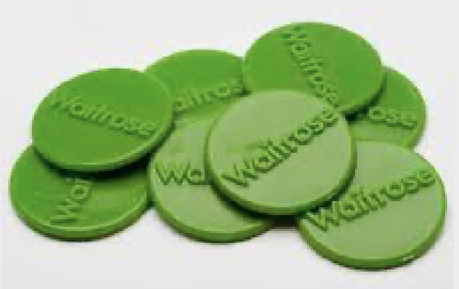 Waitrose tokens for GreenSnape!